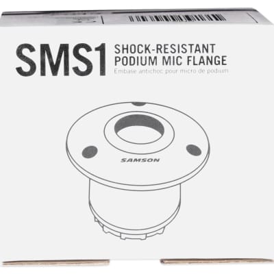 Samson SMS1 Podium Microphone Base Shock/Flange Mount For CM15P+CM20P Mics image 5