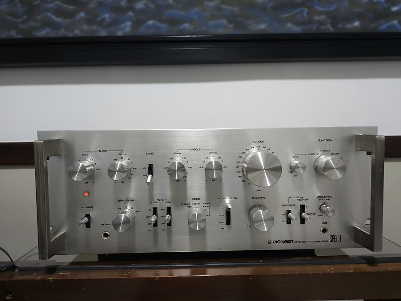 Pioneer SPEC-1 Stereo Preamplifier Recapped Operational