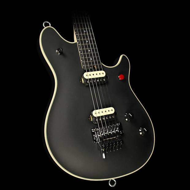 EVH Wolfgang USA Edward Van Halen Signature with Floyd Rose and Killswitch Stealth Black image 1
