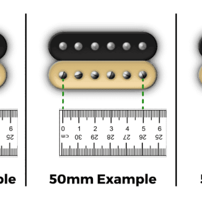 Aged Nickel 50mm Humbucker Cover image 3