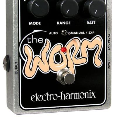 EHX Electro Harmonix The Worm Wah / Phaser / Vibrato / Tremolo, Brand NEW