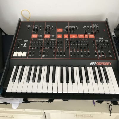 Korg ARP Odyssey FS Rev3 37-Key Duophonic Analog Synthesizer 2023 - Black/Orange