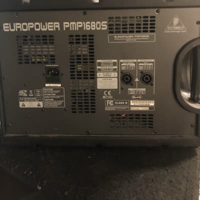 Behringer Europower PMP1680S 1600-Watt 10-Channel Powered Mixer image 2