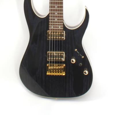 Ibanez High Performance RG421HPAH Electric Guitar - Blue Wave Black image 3