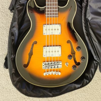 Warwick RockBass Star Bass 5 String Guitar, Vintage Sunburst, New Gig Bag image 2