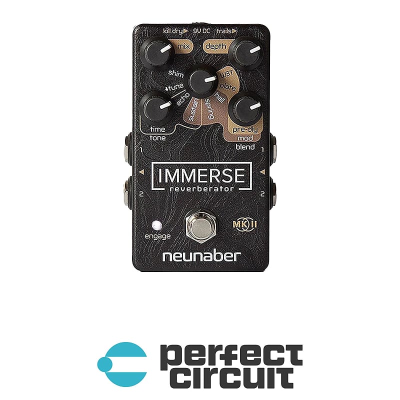 Neunaber Immerse Reverberator MkII Reverb Pedal Reverb
