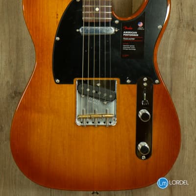 Fender American Performer Telecaster Honey burst image 2