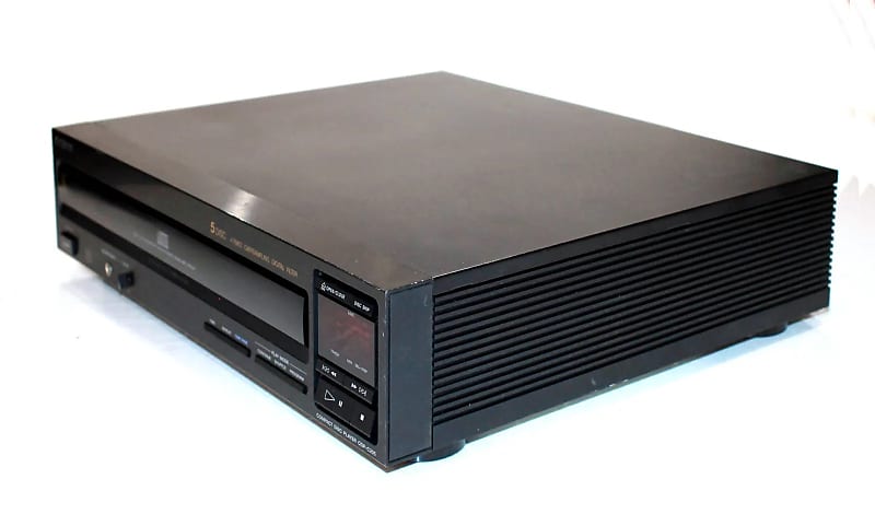 MINT FULLY RESTORED VINTAGE SONY CDP-C205 FIVE DISC CD PLAYER JAPAN  			