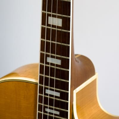 1962 Levin Archtop Mod 330 Natural Maple with Brazilian Rosewood, DeArmond Dynasonic & CITES image 6
