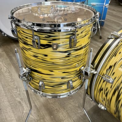 Ludwig Classic Maple Downbeat 3Pc Shell Pack 12/14/20 (Lemon Oyster) image 3