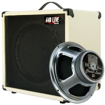 1X12 extension guitar speaker cabinet with original Celestion 8 ohms Classic lead 80 image 1