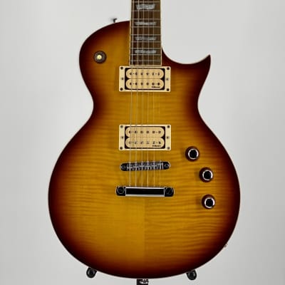 ESP Ltd EC401VF Electric Guitar w/ DiMarzio Pickups Faded Cherry Sunburst Ser# IW14091764 image 5