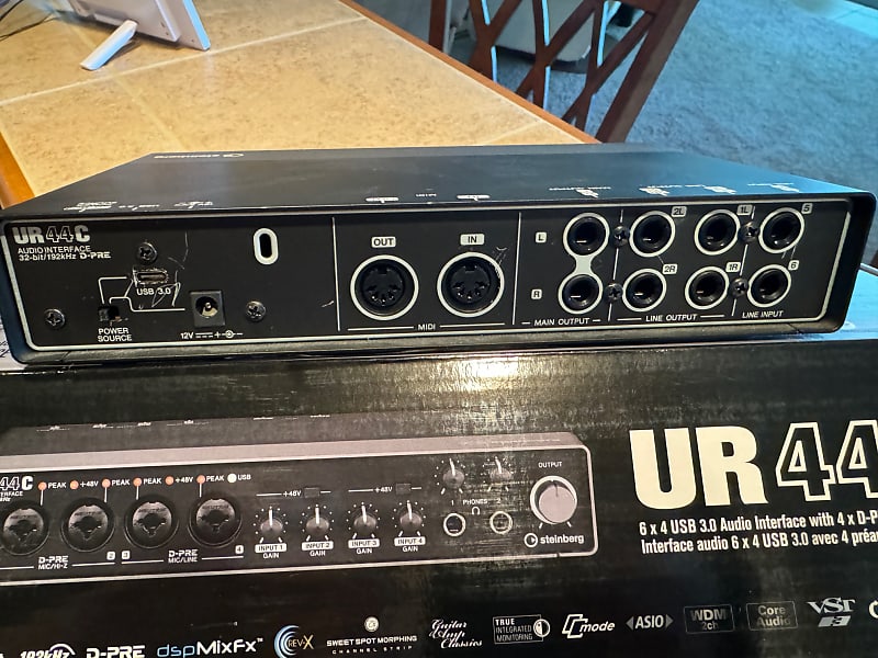 Steinberg UR44 6x4 USB 2.0 Audio Interface w/ MIDI I/O | Reverb