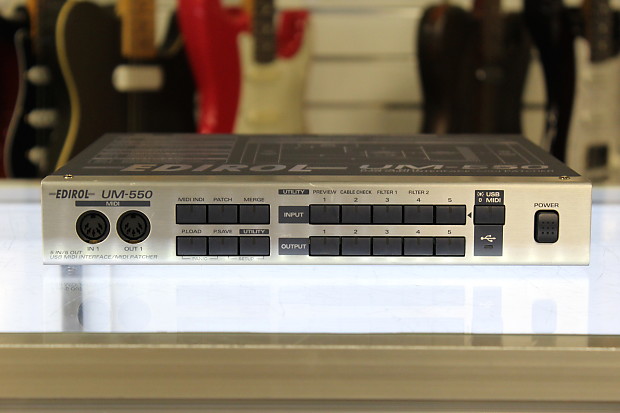 Edirol UM-550 5x5 USB MIDI Interface/Patcher