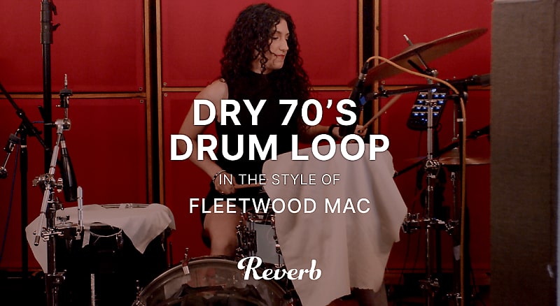 Dry '70s Drum Loop in the Style of Fleetwood Mac image 1