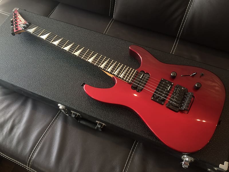 Grover Jackson Dinky Axe Custom 1993 Gradation Red | Reverb UK