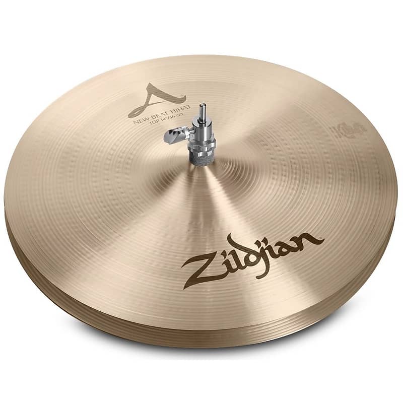 14" A Zildjian New Beat Hihat Pair image 1