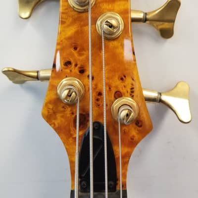 Ibanez SR800AM 4 String Electric Bass Guitar in Amber image 15