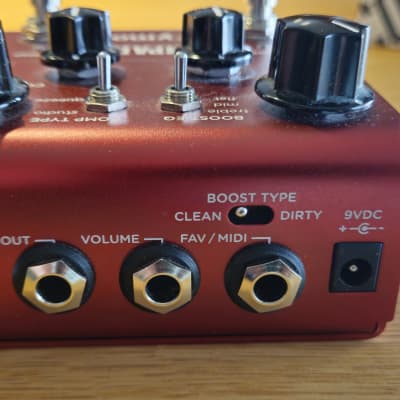 Strymon Compadre Dual Voice Compressor & Boost 2020 - Present - Red image 2