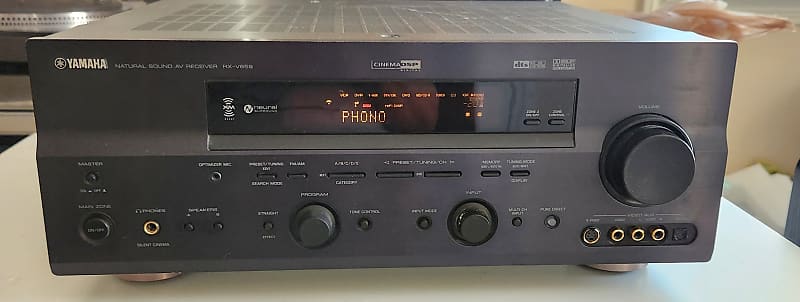 Yamaha Yamaha RX-V659 is a 7.1 channel A/V receiver 90s  - Black