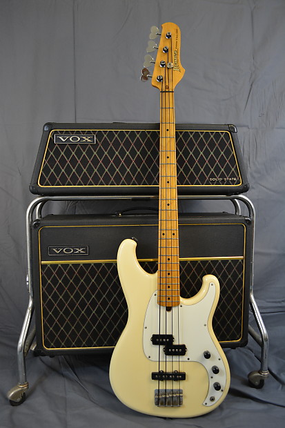 Ibanez Roadstar II RB650 Bass Aged Vintage White Original Case