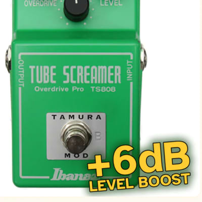 Ibanez TS808 Tube Screamer with Tamura Mod | Reverb