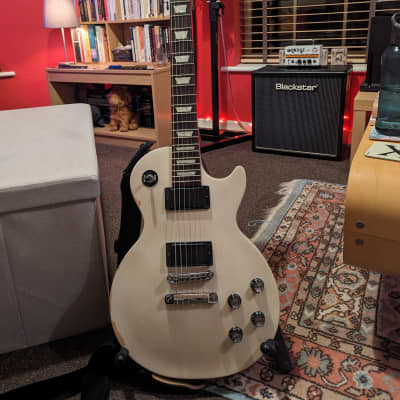 Gibson Les Paul LPJ ホワイト 2013年製 Gibson LPJ Rubbed White Trans 2013 中古｜ギター買取の東京