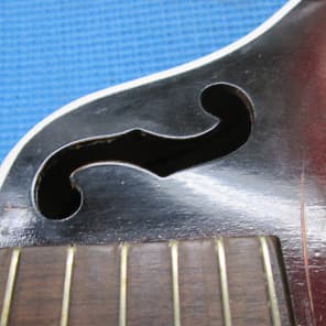 RARE Vintage '30s Harmony Faux Resonator Mandolin ! GREAT CONVERSION POTENTIAL!! image 10