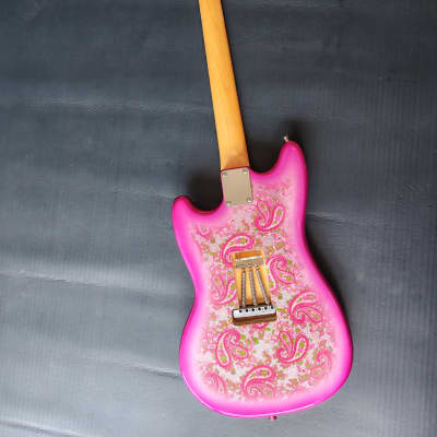 NEW IN BOX* 2025 Fender Japan Char Mustang Pink Paisley 1 of 70
