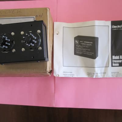 Electro-Voice APX Crossover Module, Vintage 1988, Black. image 4