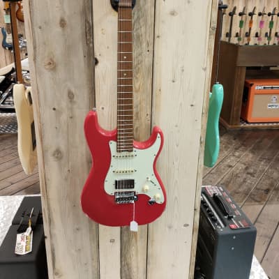 Schecter Traditional Route 66 Santa Fe H/S/S Sunset Red image 2