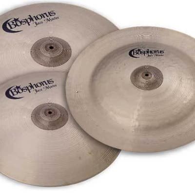 Bosphorus 14" Jazz Master Series Medium Hi-Hat Cymbals (Pair) image 2