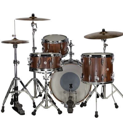Sonor Vintage Series 3-Piece Kit 20/12/14 W/Mount in Rosewood Semi Gloss image 4