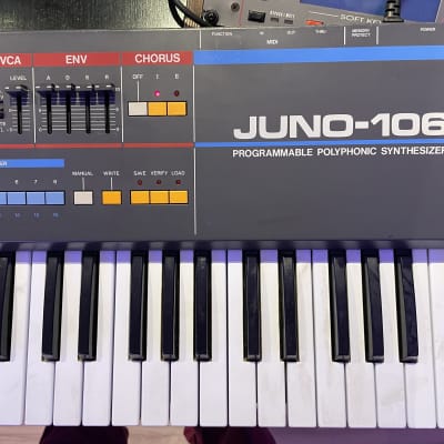 Fully Restored Roland Juno-106 61-Key Programmable Polyphonic Synthesizer - Juno106 Juno 106 image 4