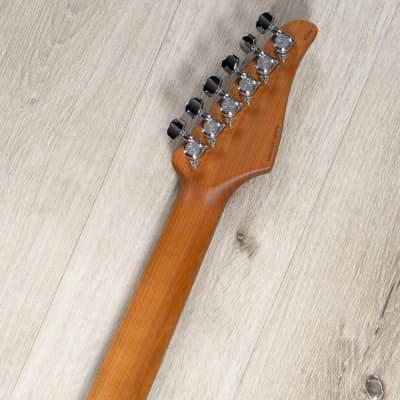 Suhr Custom Standard Left-Handed Guitar, Indian Rosewood Fretboard, Trans Red image 9