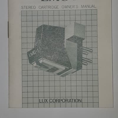 Luxman LMC-1 Extremely Rare with Original Owner's Manual image 5