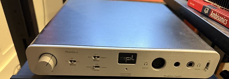 SPL Phonitor E Headphone Amplifier  			