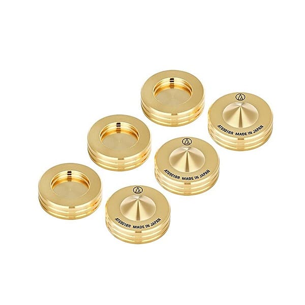 audio-technica AT6901BR＆AT6902BR audio-technica AT6901BR (6 pieces) (Brass material, spike