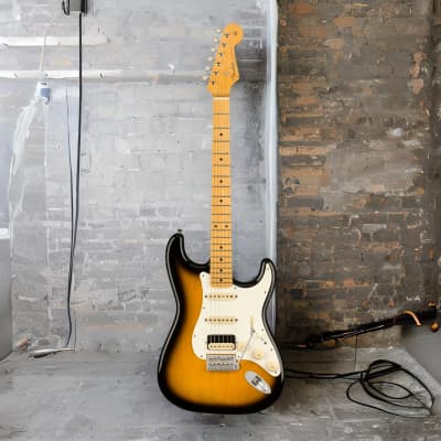 Fender JV Modified '50s Stratocaster HSS Electric Guitar (2-Color Sunburst) image 7