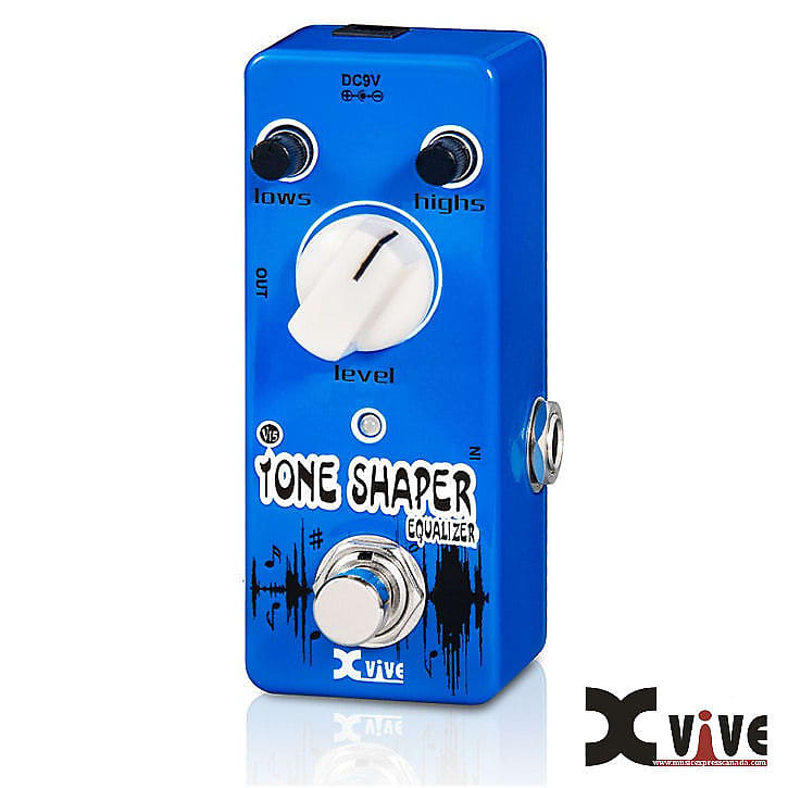 X VIVE V15 TONE SHAPER Micro Effect Pedal Analog True Bypass FREE SHIPPING image 1