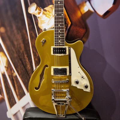 Duesenberg Starplayer TV Gold Top 2023 E-Guitar + Hardcase image 7