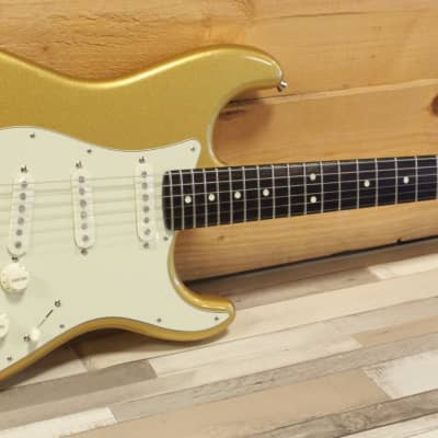 Fender FSR MIJ Hybrid II Stratocaster - Mystic Aztec Gold RW | Reverb