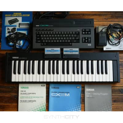 1980s Yamaha CX5M Music Computer System (DX7) w/ Extras
