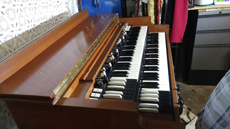 1958 Hammond B3 Organ & Leslie 247 Rotating Speaker Cabinet - | Reverb