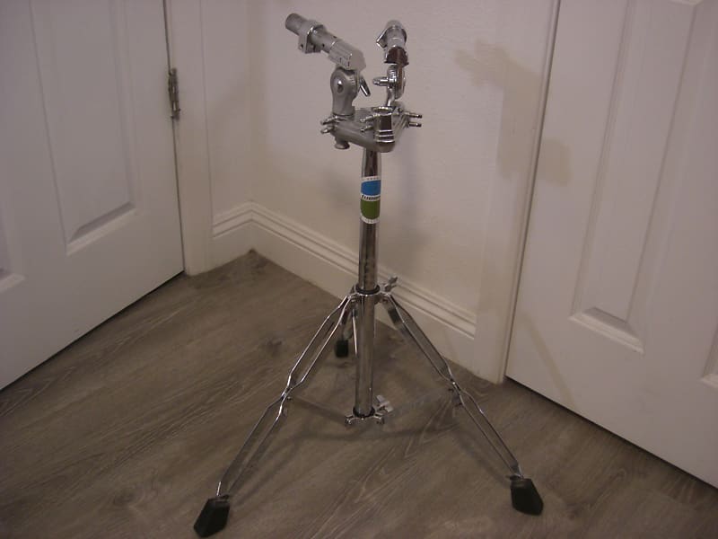 Ludwig Modular 80s chrome Double suspended floor tom stand Reverb