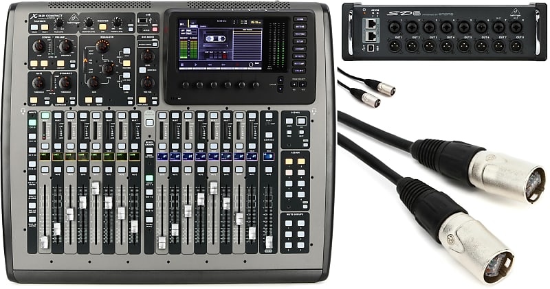 Behringer X32 Compact 40-channel Digital Mixer  Bundle with Behringer SD8 8-channel Stage Box... (4 Items) image 1
