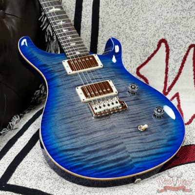 Paul Reed Smith PRS Wild West Guitars Special Run CE 24 Painted Black Neck 57/08 Covered Pickups Faded Grey Black Blue Burst 7.45 LBS image 6