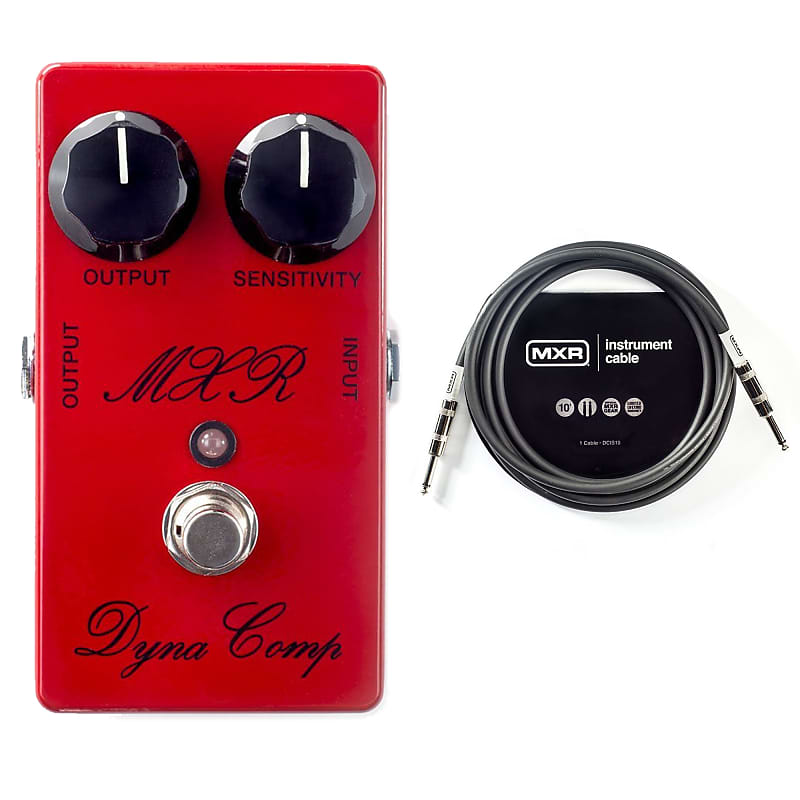 MXR Custom Shop CSP-102SL Vintage DynaComp Bundle W/MXR 10ft