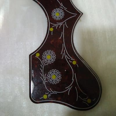 Aftermarket Acoustic Guitar Celluloid Jumbo Pickguard Plate for sale
