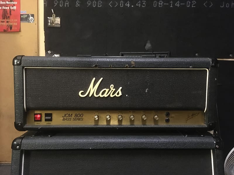 Vintage (Rare)1984 Marshall JCM800 Bass Series MKII Model 1986 50w Vertical  Input | Reverb